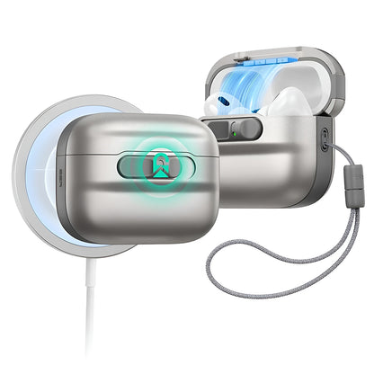 ESR Pulse Magnetic FlickLock Case for Apple AirPods Pro 3, Gray