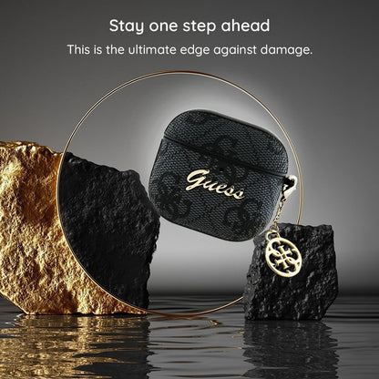 Guess 4G Charm Case for Apple AirPods 4, Pink