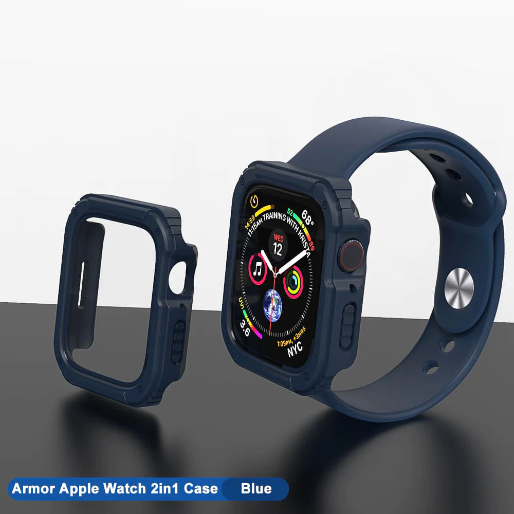Lito Armor 360 Case for Apple Watch 42mm Series, Blue