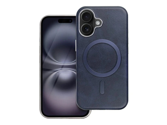 MagSafe Case for Apple iPhone 14 Pro, OEM, Gentleman Mag, Navy Blue