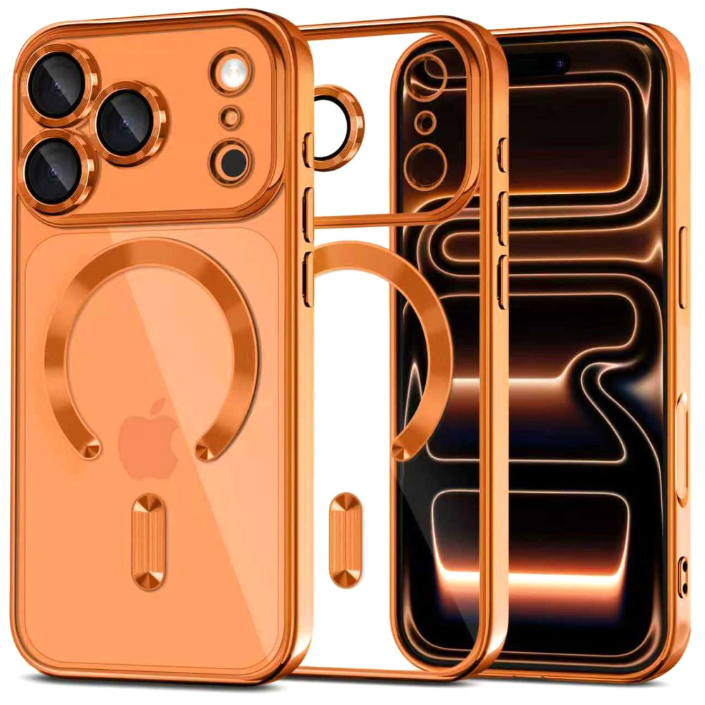 MagSafe Case for Apple iPhone 17 Pro Max, Tech-Protect, Magflex, Orange