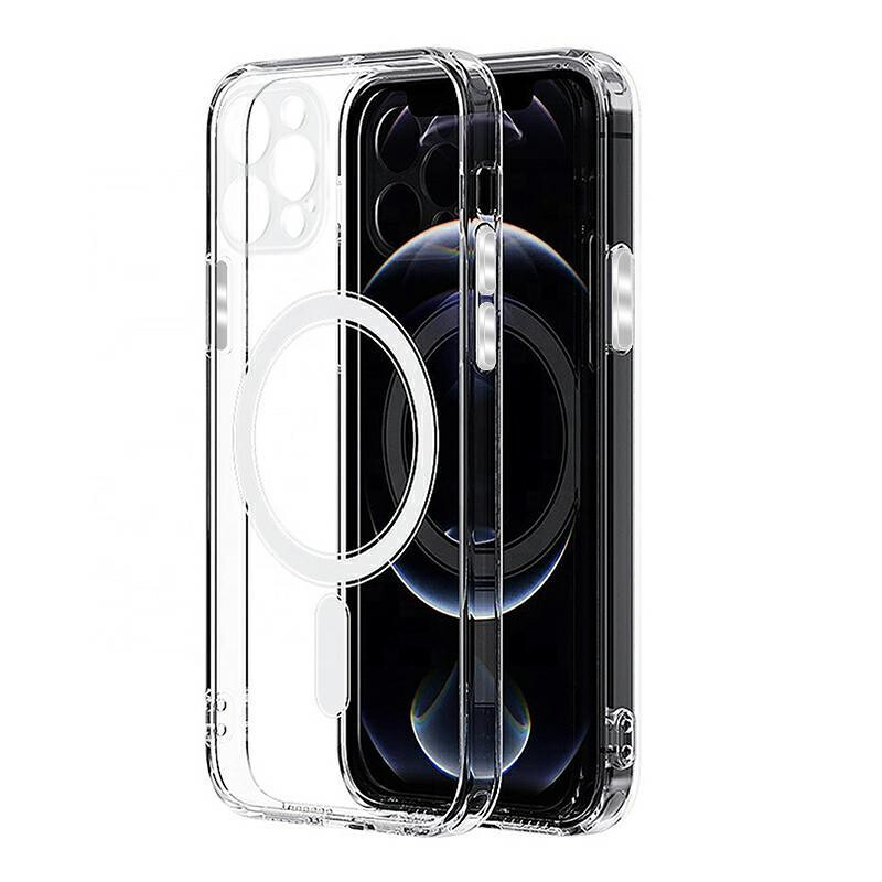 MagSafe Case for Apple iPhone 16 Pro Max, OEM, Clear with Camera Protection, Transparent