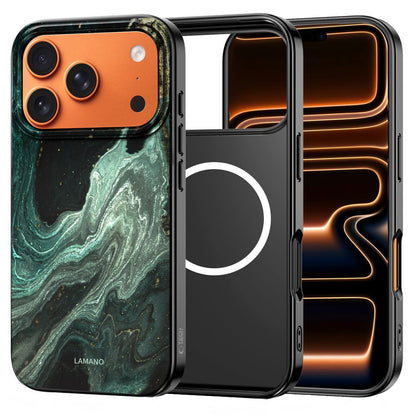 MagSafe Case for Apple iPhone 17 Pro Max, Tech-Protect, Lamano Aura, Green