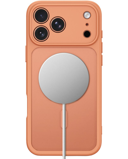 MagSafe Case for Apple iPhone 18 Pro Max / 17 Pro Max, Tech-Protect, BasicMag, Matte Orange