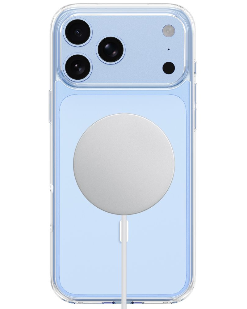 MagSafe Case for Apple iPhone 18 Pro / 17 Pro, Tech-Protect, Flexair Hybrid, Transparent
