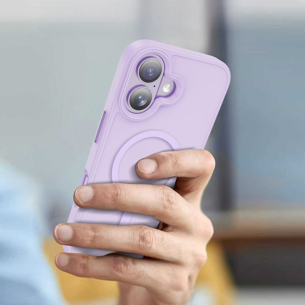 MagSafe Case for Apple iPhone 17, Tech-Protect, Magmat, Matte Purple