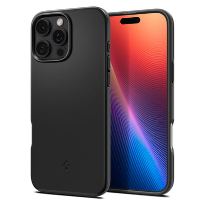 MagSafe Case for Apple iPhone 16 Pro Max, Spigen, Thin Fit, Black ACS07978