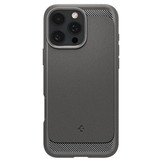 MagSafe Case for Apple iPhone 16 Pro Max, Spigen, Rugged Armor, Gray ACS07987 