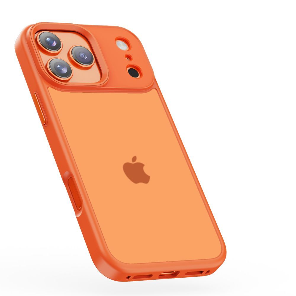 Case for Apple iPhone 17 Pro, Tech-Protect, Magmat, Matte Orange
