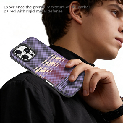 MagSafe Case for Apple iPhone 16 Pro Max, OEM, Gradient Rainbow, Purple