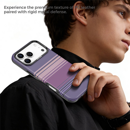 MagSafe Case for Apple iPhone 17 Pro, OEM, Gradient Rainbow, Purple