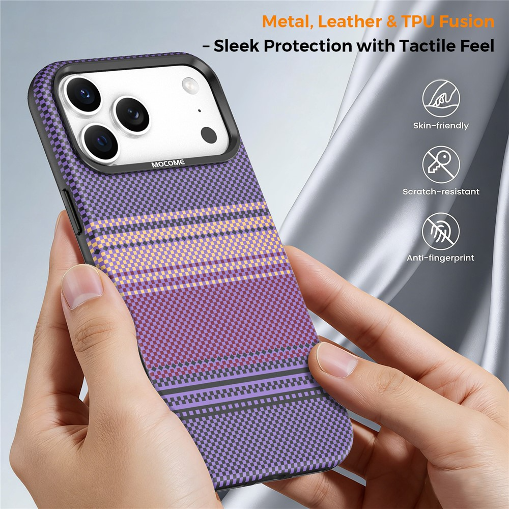 MagSafe Case for Apple iPhone 17 Pro, OEM, Gradient Rainbow, Purple