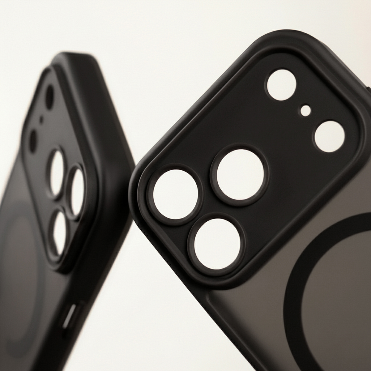 MagSafe Case for Apple iPhone 18 Pro / 17 Pro, OEM, Mag Big Hole, Matte Black
