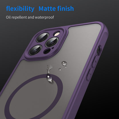 MagSafe Case for Apple iPhone 12 Pro, Techsuit, HaloFrost II, Purple