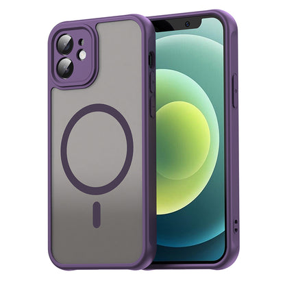 MagSafe Case for Apple iPhone 12, Techsuit, HaloFrost II, Purple