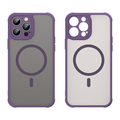 MagSafe Case for Apple iPhone 13 Pro Max, Techsuit, HaloFrost II, Purple