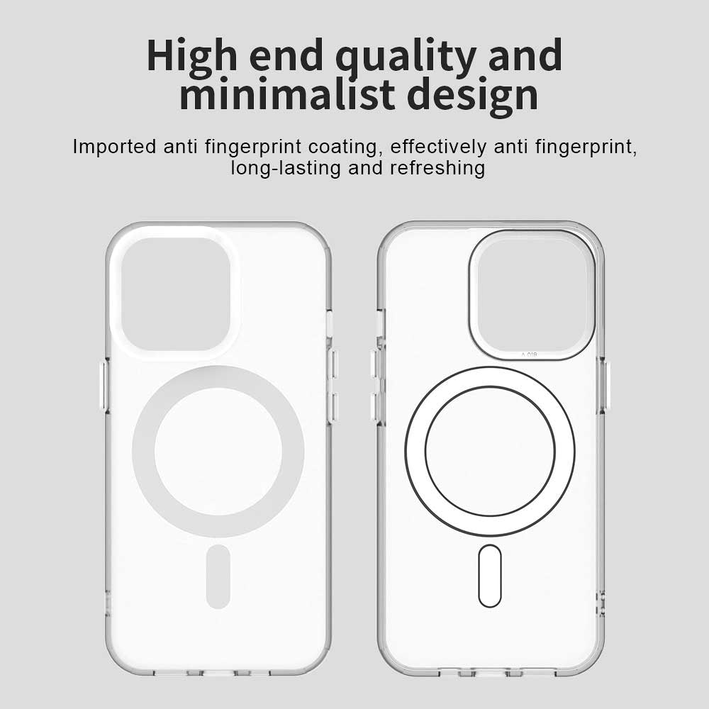 MagSafe Case for Apple iPhone 13 Pro, Techsuit, CandyCase, White
