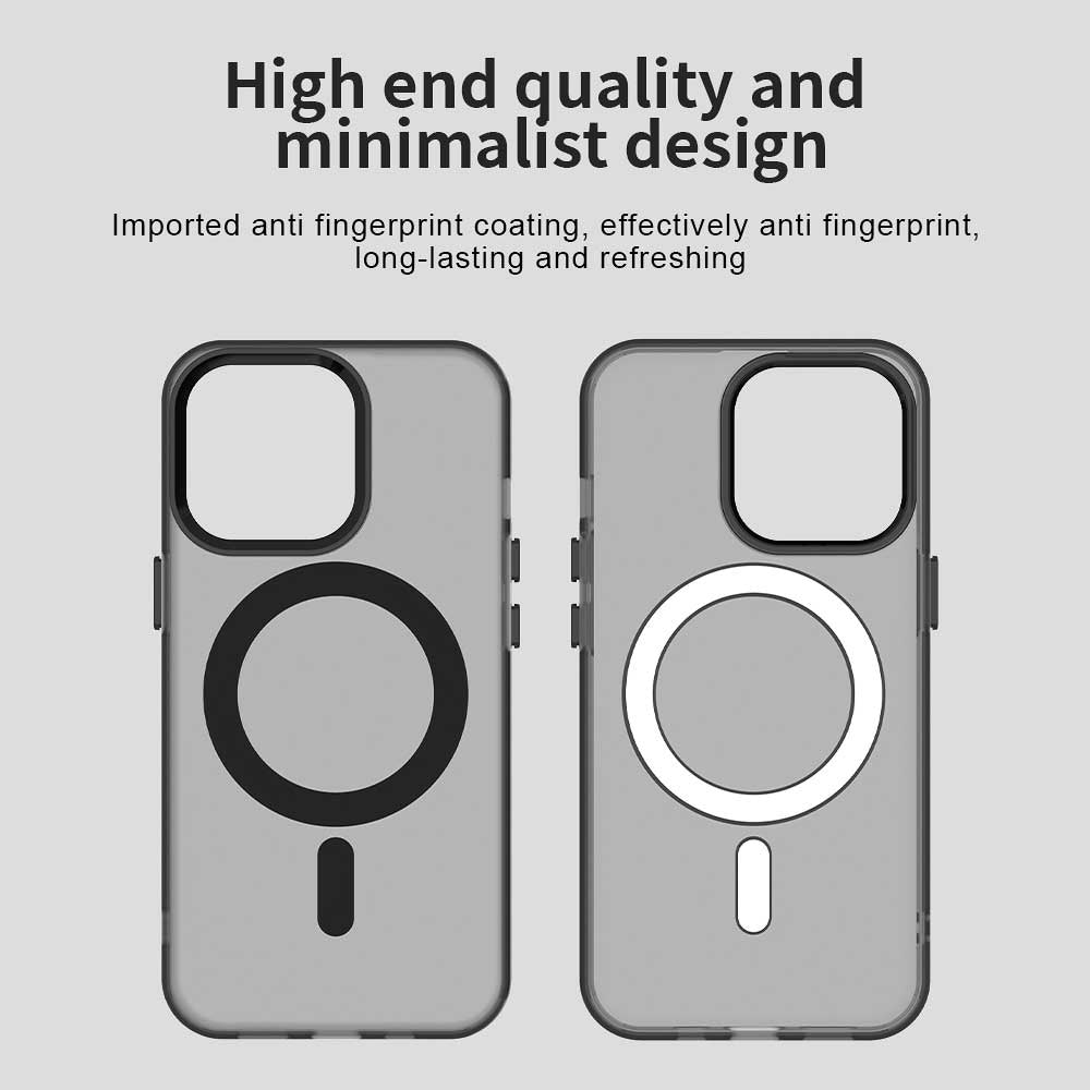 MagSafe Case for Apple iPhone 13 Pro, Techsuit, CandyCase, Black