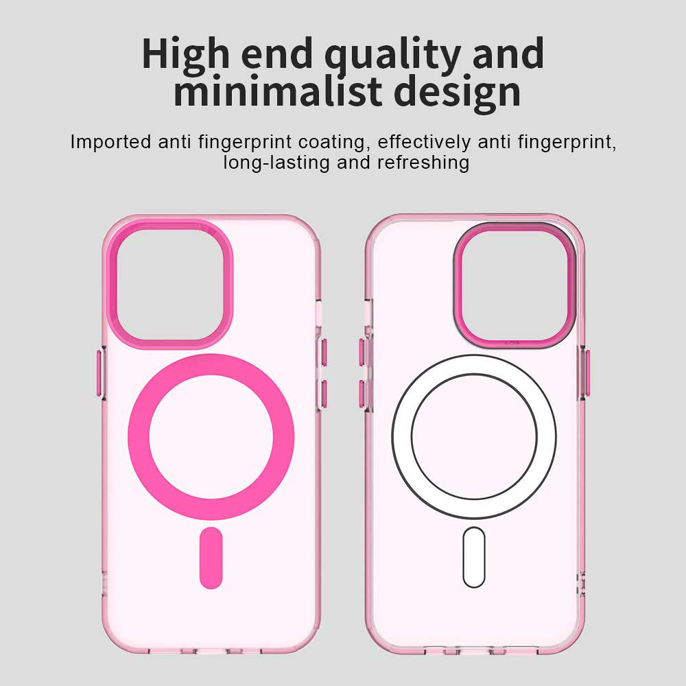MagSafe Case for Apple iPhone 13 Pro, Techsuit, CandyCase, Pink