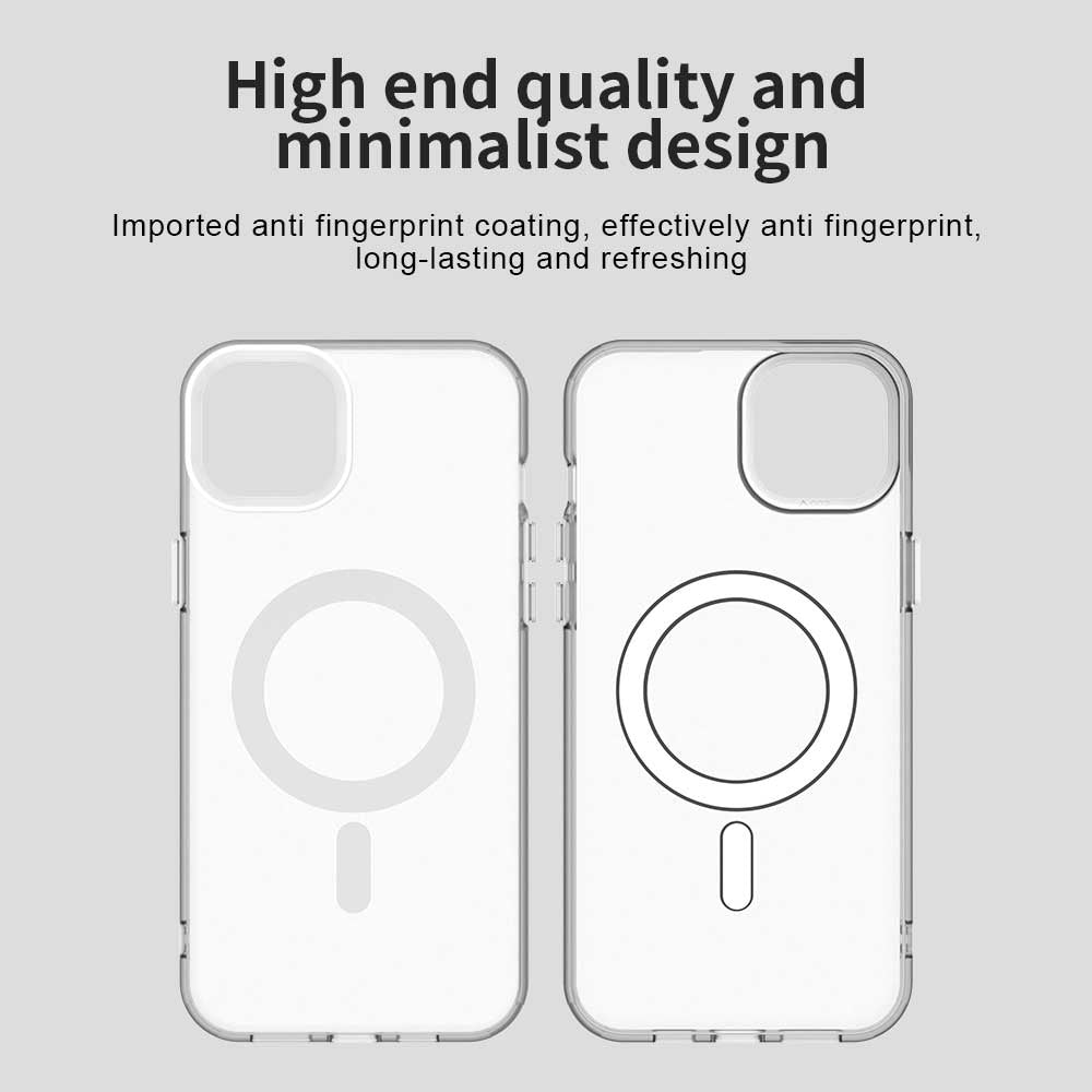 MagSafe Case for Apple iPhone 13, Techsuit, CandyCase, White