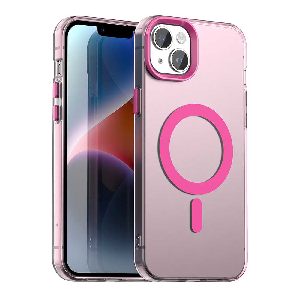 MagSafe Case for Apple iPhone 13, Techsuit, CandyCase, Pink