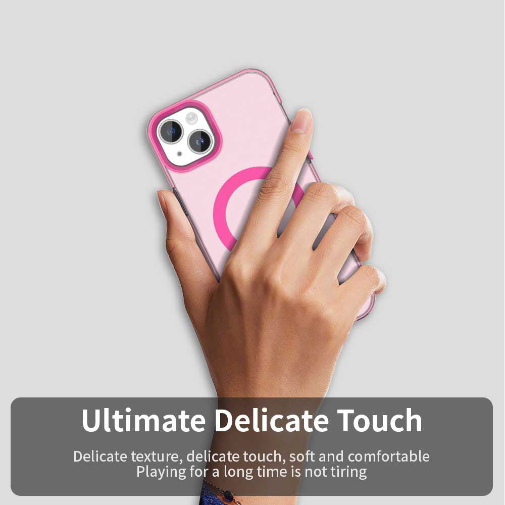 MagSafe Case for Apple iPhone 13, Techsuit, CandyCase, Pink