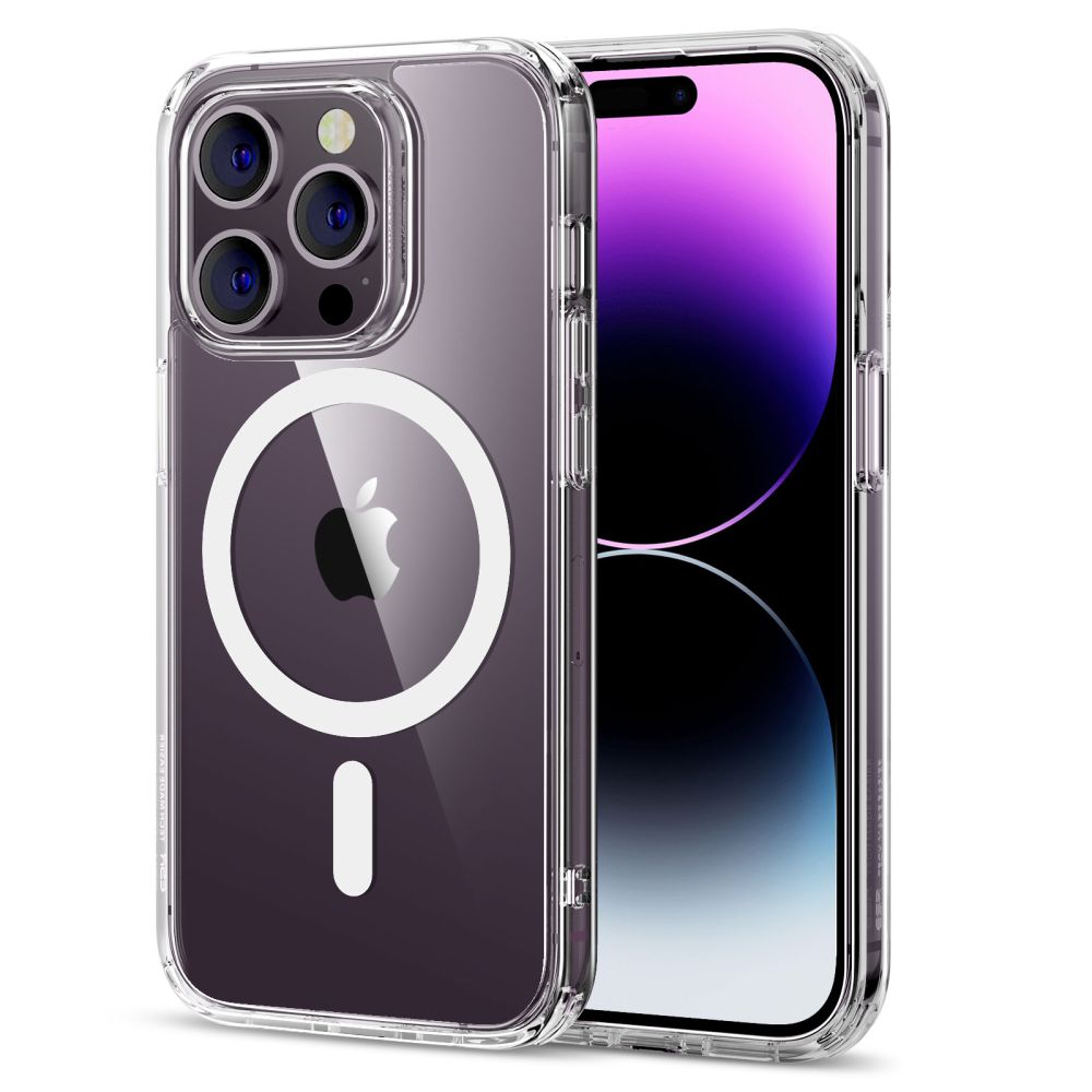 MagSafe Case for Apple iPhone 14 Pro Max, ESR, Ch Halolock, Transparent