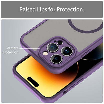 MagSafe Case for Apple iPhone 14 Pro, Techsuit, HaloFrost II, Purple
