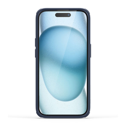 MagSafe Case for Apple iPhone 15 Plus, ESR, Classic Hybrid Kickstand, Navy Transparent