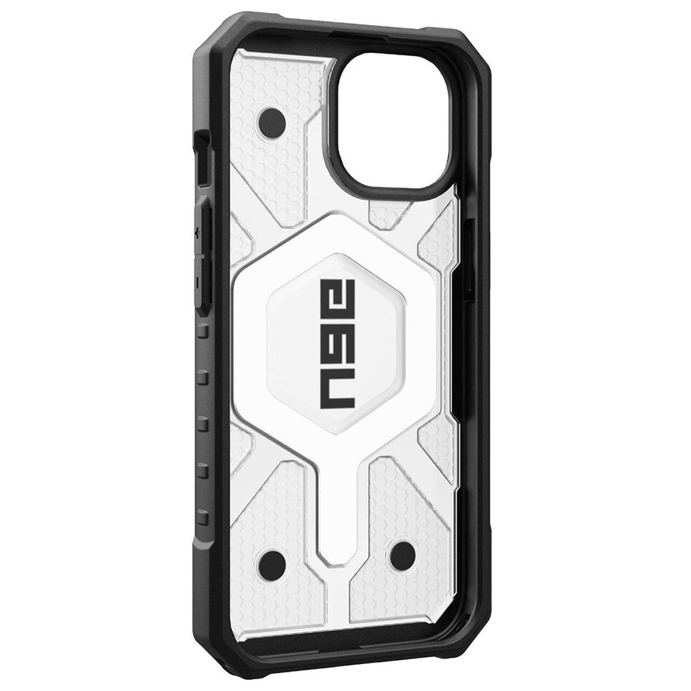 MagSafe Case for Apple iPhone 15 Plus, Urban Armor Gear, Pathfinder, Transparent