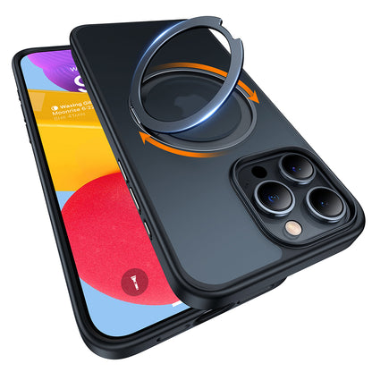 MagSafe Case for Apple iPhone 15 Pro Max, Torras, Ostand Pro, Black
