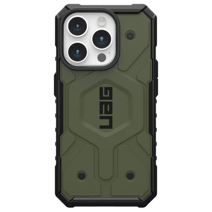MagSafe Case for Apple iPhone 15 Pro, Urban Armor Gear, Pathfinder, Green