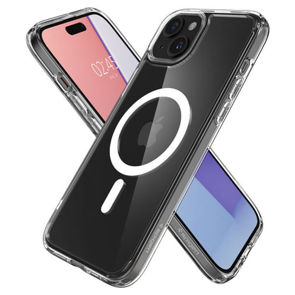 MagSafe Case for Apple iPhone 15, Spigen, Ultra Hybrid, White ACS06802