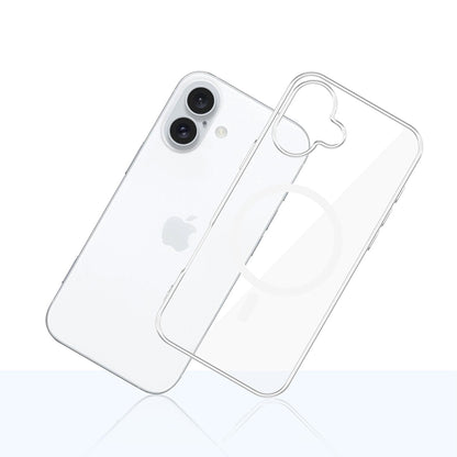 MagSafe Case for Apple iPhone 16, 3MK, Clear MagCase, Transparent