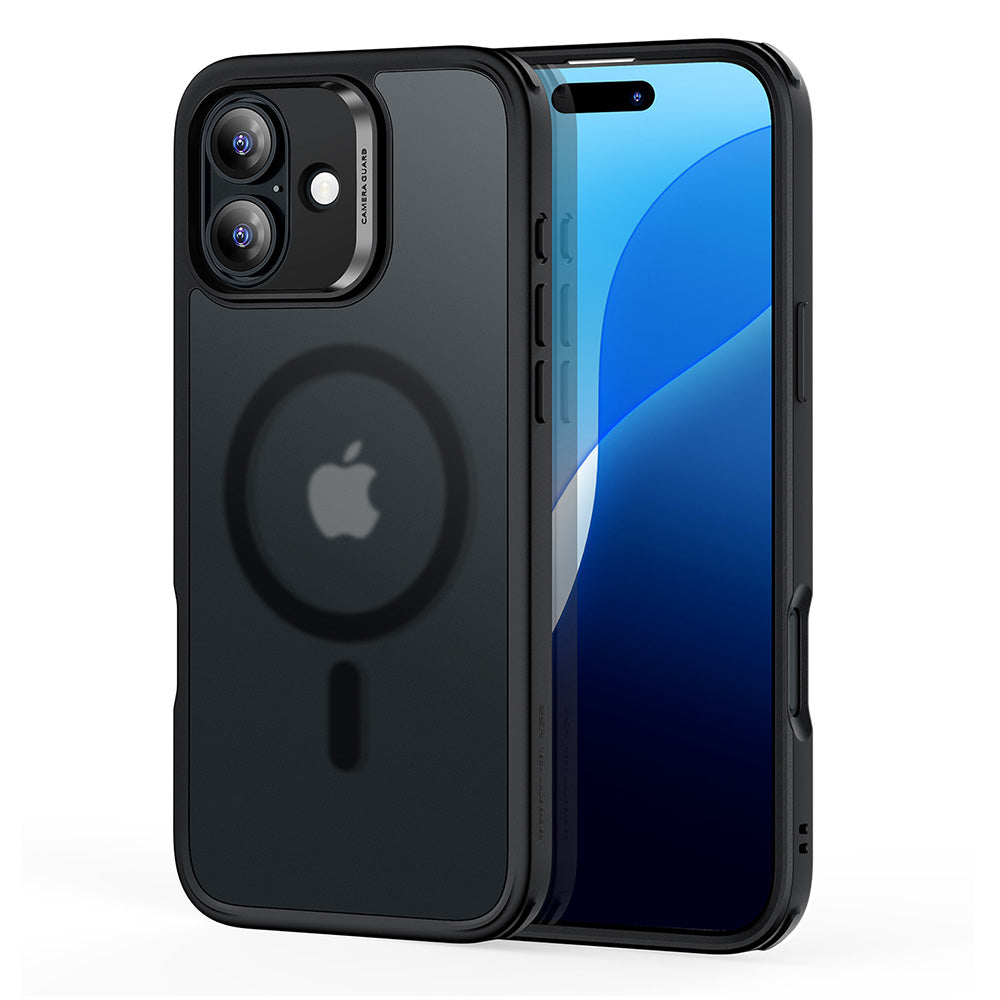 MagSafe Case for Apple iPhone 16, ESR, Classic Hybrid, Satin Black
