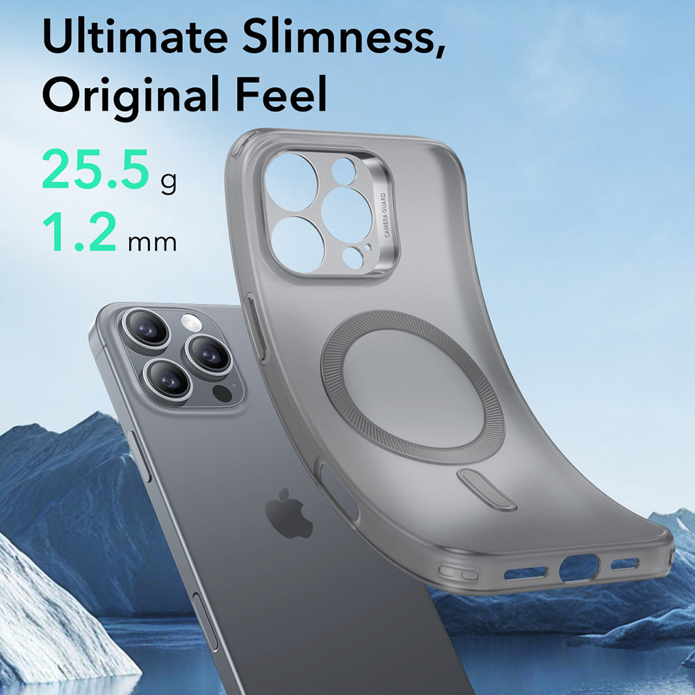 MagSafe Case for Apple iPhone 16 Pro Max, ESR, Zero, Satin Gray