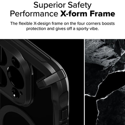 MagSafe Case for Apple iPhone 16 Pro Max, Ringke, Fusion X, Black