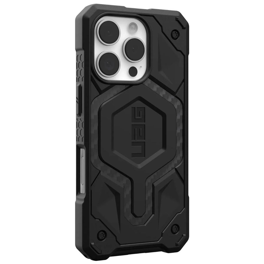MagSafe Case for Apple iPhone 16 Pro Max, Urban Armor Gear, Monarch Pro Carbon, Black