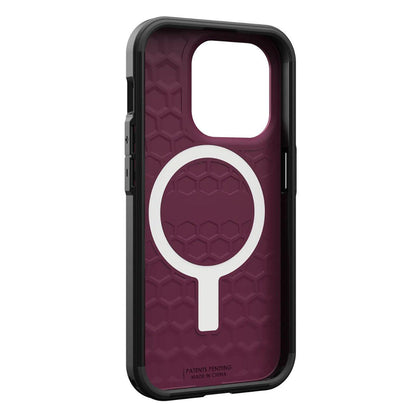 MagSafe Case for Apple iPhone 16 Pro, Urban Armor Gear, Civilian, Burgundy