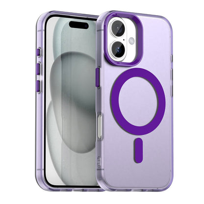 MagSafe Case for Apple iPhone 16, Techsuit, CandyCase, Purple