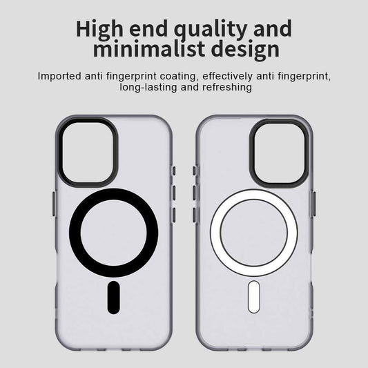 MagSafe Case for Apple iPhone 16, Techsuit, CandyCase, Black