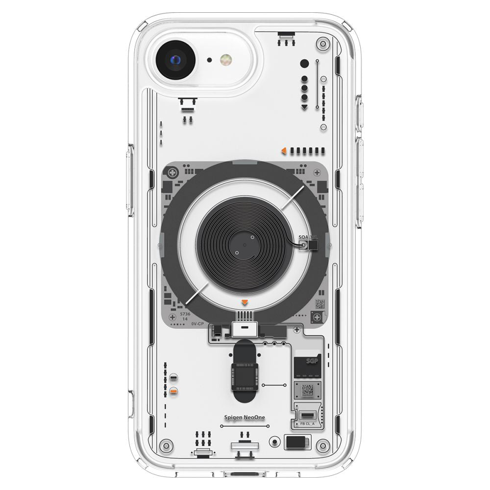 MagSafe Case for Apple iPhone 17e / 16e, Spigen, Ultra Hybrid Neo One, Transparent ACS09143