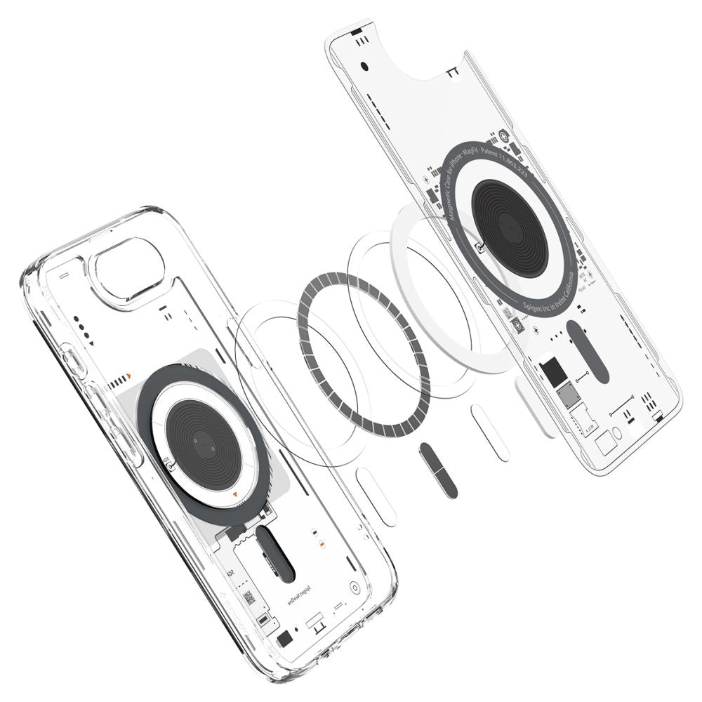 MagSafe Case for Apple iPhone 17e / 16e, Spigen, Ultra Hybrid Neo One, Transparent ACS09143