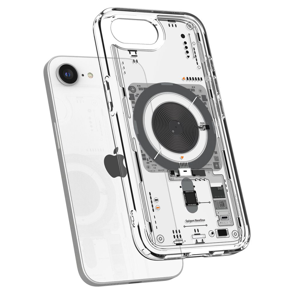 MagSafe Case for Apple iPhone 17e / 16e, Spigen, Ultra Hybrid Neo One, Transparent ACS09143
