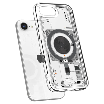 MagSafe Case for Apple iPhone 17e / 16e, Spigen, Ultra Hybrid Neo One, Transparent ACS09143