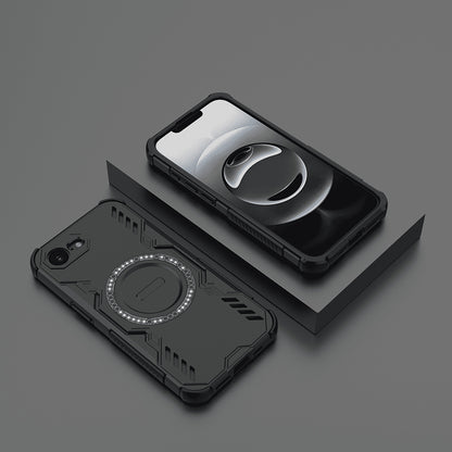MagSafe Case for Apple iPhone 17e / 16e, Techsuit, ArmorMag, Black