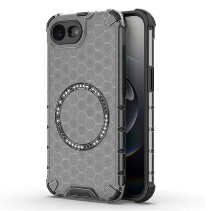 MagSafe Case for Apple iPhone 17e / 16e, Techsuit, HoneyComb Shield, Black