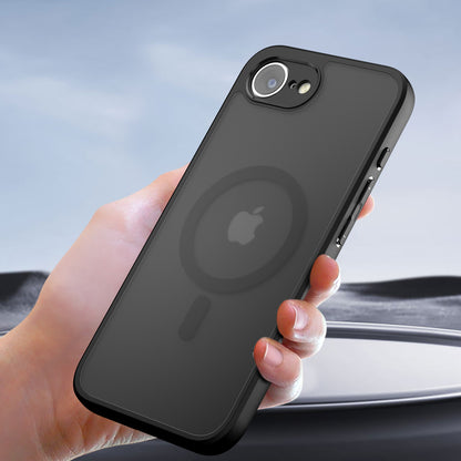 MagSafe Case for Apple iPhone 17e / 16e, Techsuit, PureFrost, Satin Black