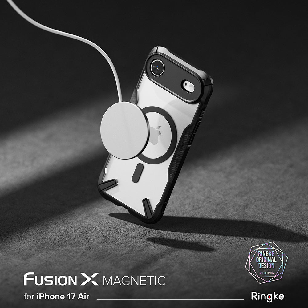MagSafe Case for Apple iPhone 17 Air, Ringke, Fusion X, Black