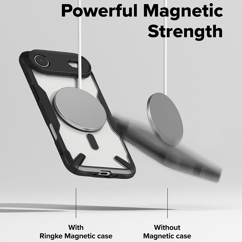 MagSafe Case for Apple iPhone 17 Air, Ringke, Fusion X, Black